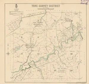 Tone Survey District [electronic resource] / drawn by R.J. Crawford, May 1903.