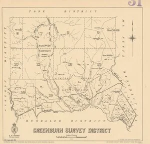Greenburn Survey District [electronic resource] / R.W. Grigor, delt. 1916.