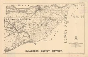 Culverden Survey District [electronic resource].