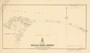 Onetaua Survey District [electronic resource] / drawn by J.G. Kelly.