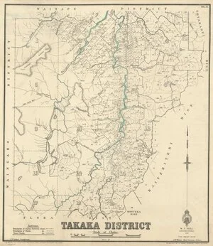 Takaka District [electronic resource] / C.H. Baigent, draughtsman.