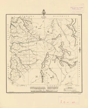 Otumahana District [electronic resource] / C.H. Baigent, draughtsman.
