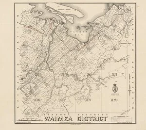 Waimea District [electronic resource] / drawn by A. McKellar Wix, Aug. 1897.