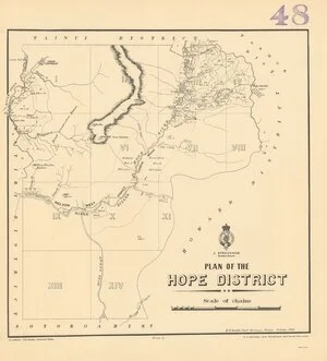 Plan of the Hope District [electronic resource].