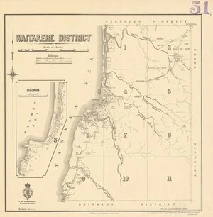 Waitakere District [electronic resource] / W.A. Styche, del.