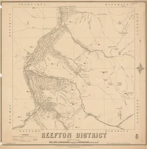 Reefton District [electronic resource] / W.A. Styche, del.