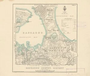 Rangaunu Survey District [electronic resource] / drawn by Wm. Bardsley, 1921.