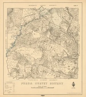 Purua Survey District [electronic resource] / compiled and drawn by W. Bardsley & A.O. Woodall.