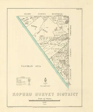 Kopuru Survey District [electronic resource] / E.T. Healy, Delt., Sept. 1927.