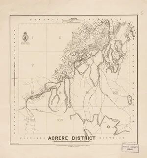 Aorere District [electronic resource] / A. McKellar Wix, delt.