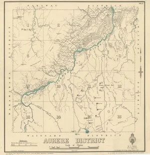 Aorere District [electronic resource] / C.H. Baigent, draughtsman.
