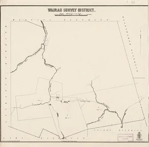 Wairau Survey District [electronic resource] / drawn by H. McCardell, December 16th 1879.