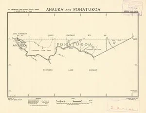 Ahaura and Pohaturoa [electronic resource] / I.B.L., Aug. 1953.