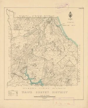 Waipu Survey District [electronic resource] / R.P. Fletcher, Delt.