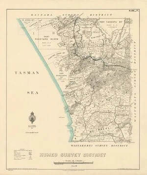 Kumeu Survey District [electronic resource] / Wm. Bardsley, Delt. 1931.