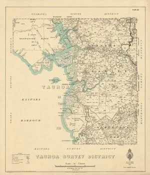 Tauhoa Survey District [electronic resource] / K.H. Melvin, delt.
