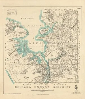 Kaipara Survey District [electronic resource] / R. Fletcher, Delt. 1930.