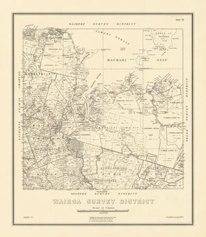 Wairoa Survey District [electronic resource] / Delt. E.T. Healy, March '32.