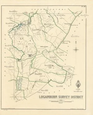 Loganburn Survey District [electronic resource] / drawn by S.A. Park, Feb. 1919.