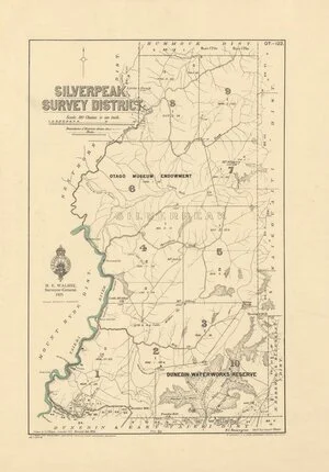 Silverpeak Survey District [electronic resource] / drawn by G.P. Wilson, December 1879.