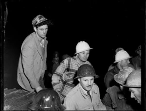 A gathering of men, Rimutaka Tunnel