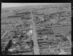 Aerial view of Carterton, Wairarapa