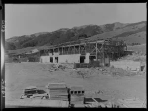 Onslow College under construction, Johnsonville, Wellington