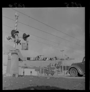 New automatic railway crossing arms installed [Hutt Valley]