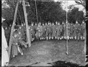 Army cadets training at Linton