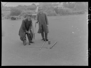 Preparation of golfing greens at Heretaunga Golf Club