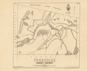 Forbeside Survey District [electronic resource] / drawn by S.A. Park, September 1921.