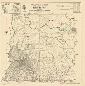 Tuapeka East Survey District [electronic resource] / drawn by G.P. Wilson, December 1887.