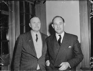 Sir Bernard Freyberg and Mr Gordon-Walker