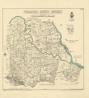 Pomahaka Survey District [electronic resource] / drawn by S.A. Park, December 1915.