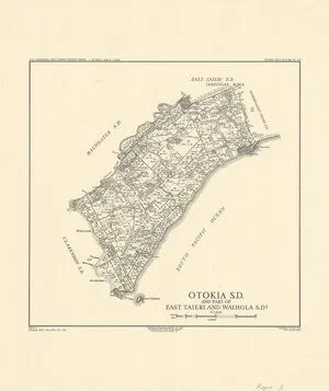 Otokia S.D. and part of East Taieri and Waihola S.Ds [electronic resource].