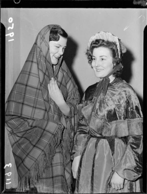 Two women at the Founders' Ball