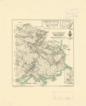 Glenomaru Survey District [electronic resource] / drawn by G.P. Wilson May 1892, revised July 1933.