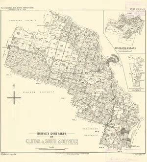 Survey Districts of Clutha & South Molyneux [electronic resource].