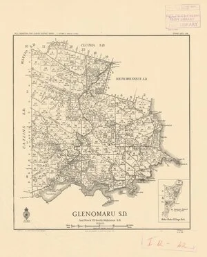 Glenomaru S.D. [electronic resource] : and Block VII South Molyneux S.D. / S.A. Park Delt. Oct. 1940, revised 1949.