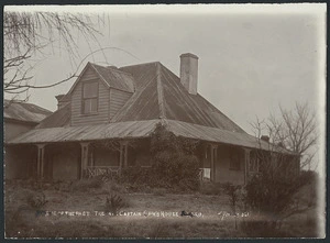Ferrier, William, 1855-1922 : Photograph of Captain Henry Cain's house, Timaru, Canterbury