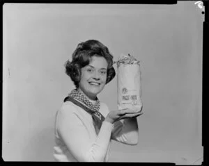 Woman with `pick n mix' lollies