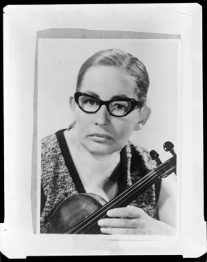 Bank of New South Wales Public Relations copy negative Miss Elsa Jensen (Violinist)
