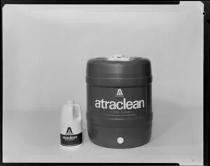 Bottle of Atraclean Detergent