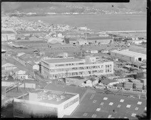 Aerial view of Colgate Palmolive factory