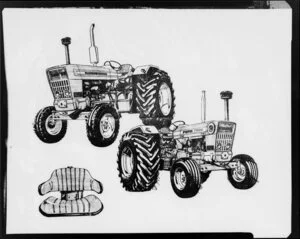 Illistrations of tractors