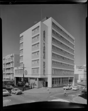 Exterior of Abel Tasman hotel