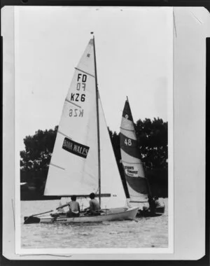 Bank wales sail boat