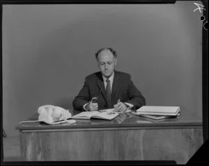 Man at office desk