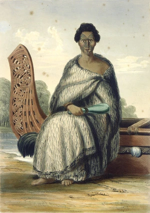 Heaphy, Charles 1820-1881 :Hiko, the son of Te Pehi Kupe (Tupai Cupa). Drawn by Charles Heaphy Esq.re. Day & Haghe. London, Smith, Elder [1845]