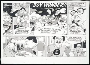 Hodgson, Trace, 1958- :The adventures of Phil Goff - boy wonder!! 4 October 1986